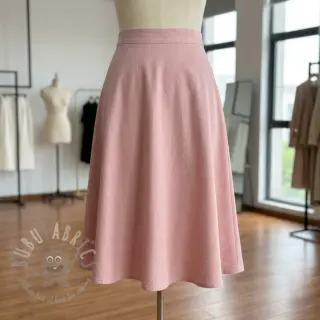 Viskoza s lanom SPANDEX old rose