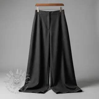 Viskoza s lanom SPANDEX black
