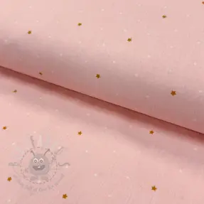 Pamuk Sweet bear star light rose ORGANIC