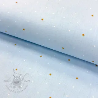 Pamuk Sweet bear star light blue ORGANIC