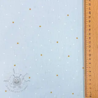 Pamuk Sweet bear star light blue ORGANIC