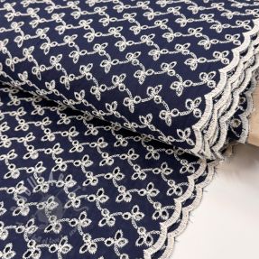 Pamuk EMBROIDERY Rosemary navy
