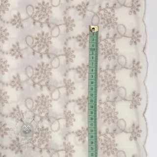 Pamuk EMBROIDERY Lilian ecru