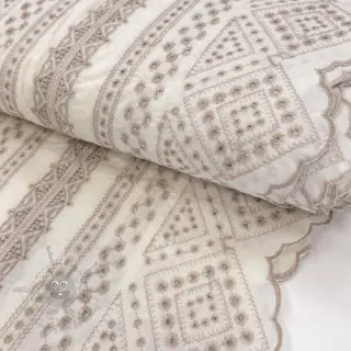 Pamučna tkanina EMBROIDERY Lilian beige