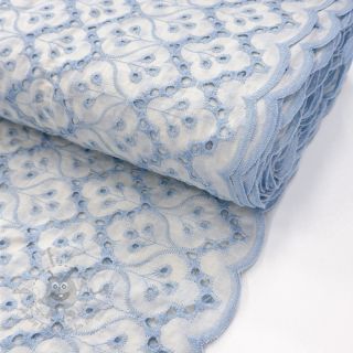 Pamuk EMBROIDERY Lilian blue