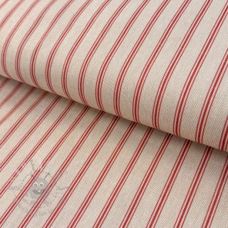 Dekorativna tkanina Linenlook Vincennes rouge