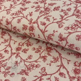 Dekorativna tkanina Linenlook Meredith rouge