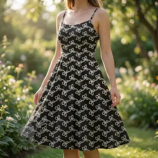 Pamuk EMBROIDERY Rosemary black