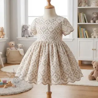 Pamuk EMBROIDERY Lilian natural
