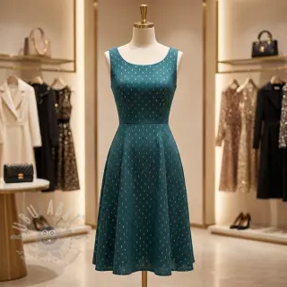 Viskoza LUREX emerald