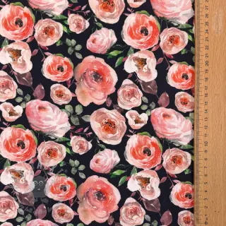 Jersey Roses navy digital print