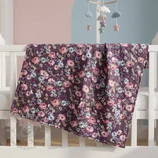 Pamuk Flowers Anabell dark purple digital print