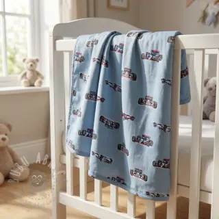 Pamuk Cars light blue