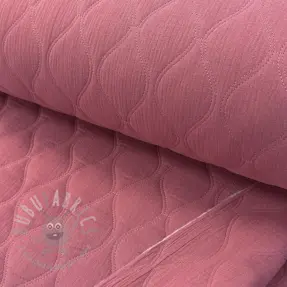 Tetra Tkanina/Muslin QUILT Wave mauve