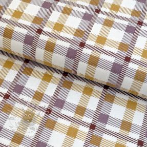 Pamuk FLANNEL Checks and checks ochre