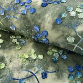 Perivi baršun pliš TIE DYE 21W Dandy design A