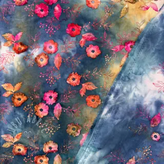Perivi baršun pliš TIE DYE 21W Catchy design C