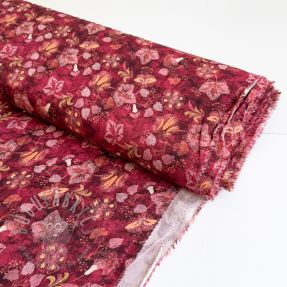 Viskoza RAYON POPLIN Dark barrock design C