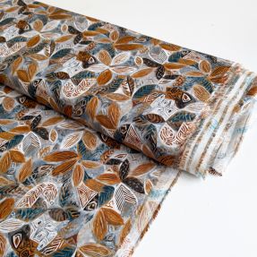 Viskoza RAYON POPLIN Floral design E