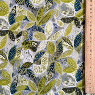 Viskoza RAYON POPLIN Floral design D
