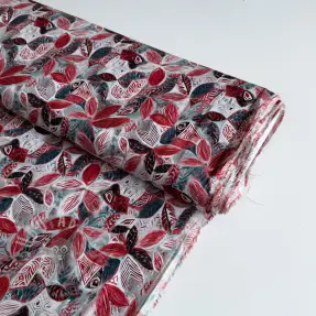 Viskoza RAYON POPLIN Floral design C