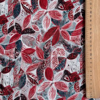 Viskoza RAYON POPLIN Floral design C