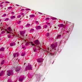 Viskoza RAYON POPLIN Poppys design B