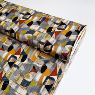 Viskoza RAYON POPLIN Leona design D