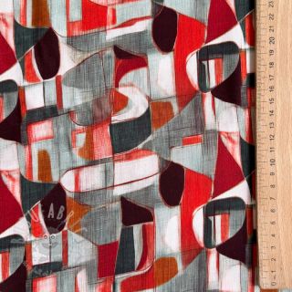 Viskoza RAYON POPLIN Leona design C