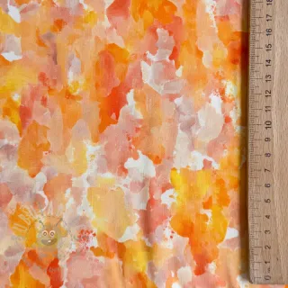 Viskoza RAYON POPLIN Faded spots design E