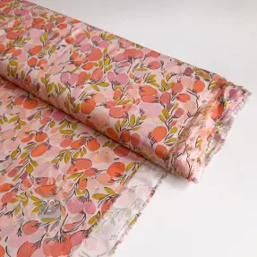 Viskoza RAYON POPLIN Simplistic flowers design A