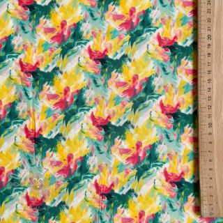 Viskoza RAYON POPLIN Faded spots design B