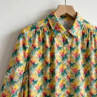 Viskoza RAYON POPLIN Faded spots design B