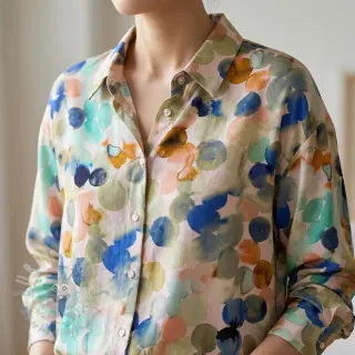 Viskoza RAYON POPLIN Bouncy design D
