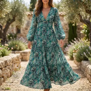 Viskoza RAYON POPLIN Barrock design A