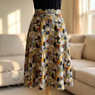 Viskoza RAYON POPLIN Leona design D