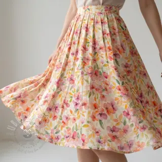 Viskoza RAYON POPLIN Love design E