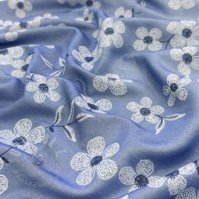 Pamuk JEANS Chambre LUXURY JACQUARD Flowers jeans