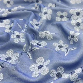 Pamuk JEANS Chambre LUXURY JACQUARD Flowers jeans