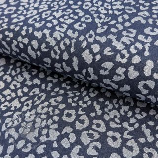 JEANS DENIM Leopard dark blue