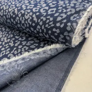 JEANS DENIM Leopard dark blue