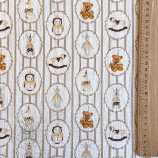 Tetra Tkanina/Muslin Vintage toys design C