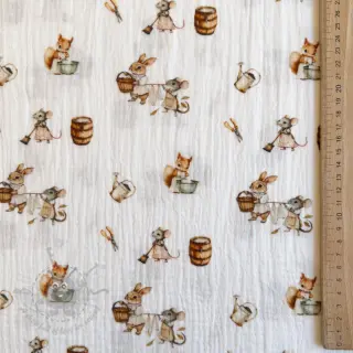 Tetra Tkanina/Muslin Little things design A