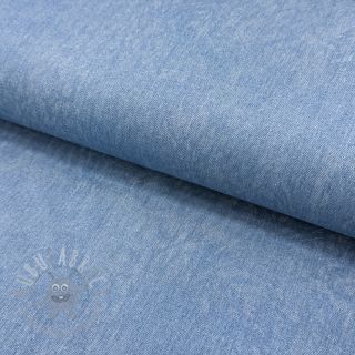 JEANS DENIM HEAVY Animal printed light blue