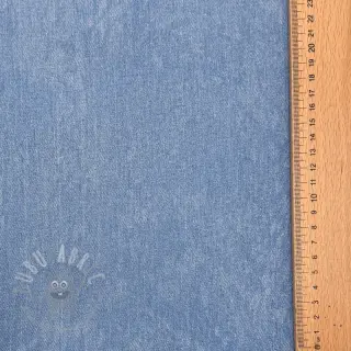 JEANS DENIM HEAVY Animal printed light blue