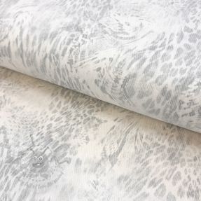 JEANS DENIM HEAVY Animal printed offwhite