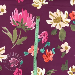 Triko NERIDA HANSEN Colette plum digital print