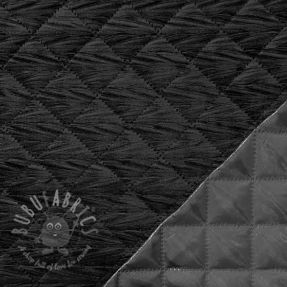 Prošivena tkanina VELVET STEPPED black