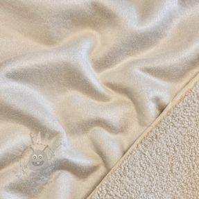Tkanina za kapute TEDDY LAMMY beige