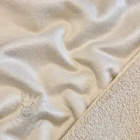 Tkanina za kapute TEDDY LAMMY beige